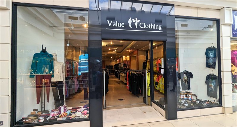 Value Clothing in The Howgate, Falkirk