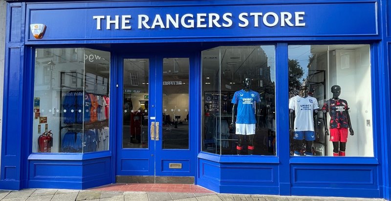 The Rangers Store in The Howgate, Falkirk