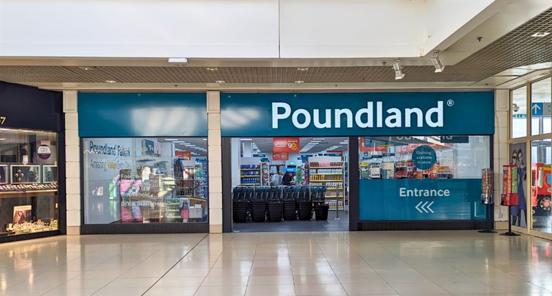 Poundland in The Howgate, Falkirk