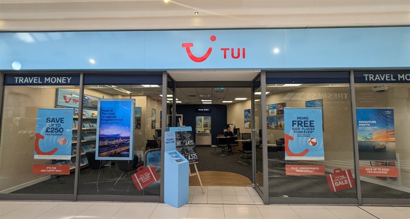 TUI in The Howgate, Falkirk